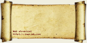 Isidor Jaćimović vizit kartica